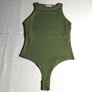 Reoria Green Bodysuit Size Small NWOT